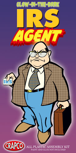 IRS Agent Cartoon