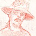 Nora is startled drawing